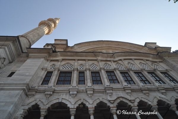 Стамбул. Голуба мечеть. Фасад